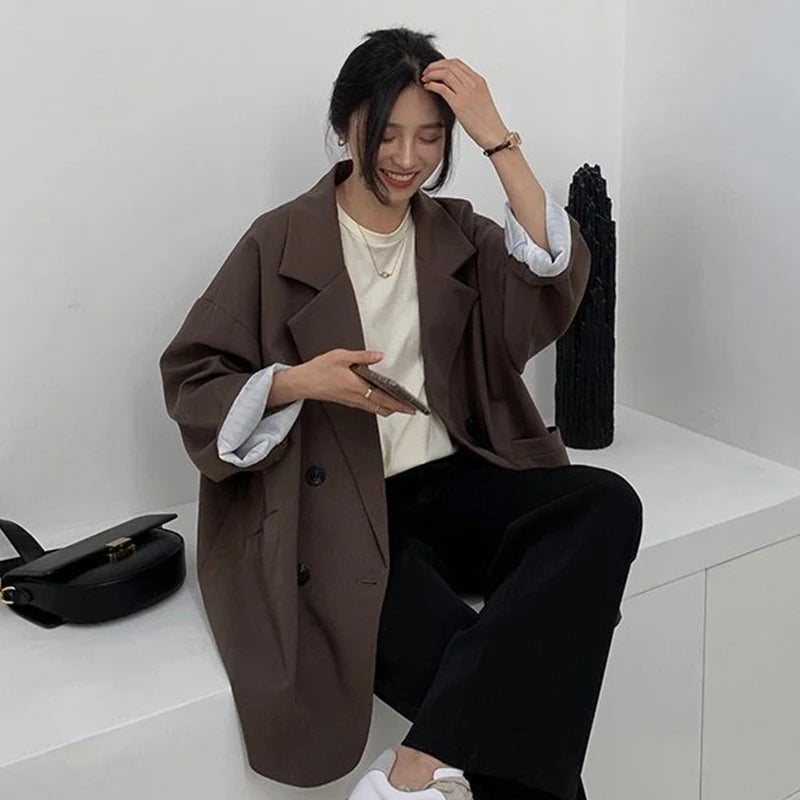 Oversized Chic Vintage Blazer