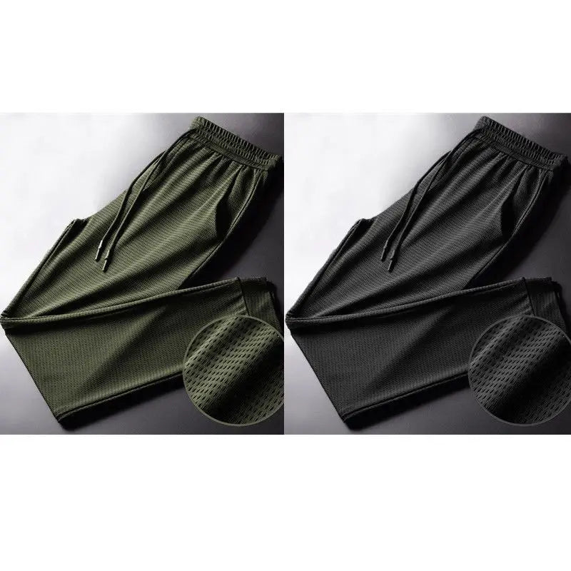 Men's Summer Ice Silk Fitness Pants