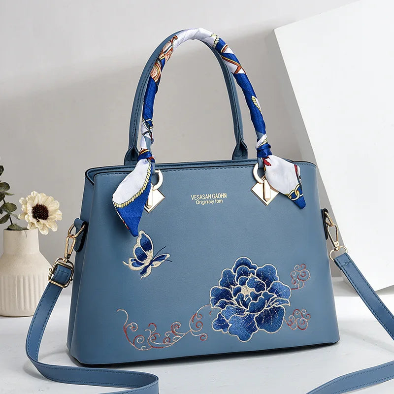 Women leather crossbody luxury designer handbag