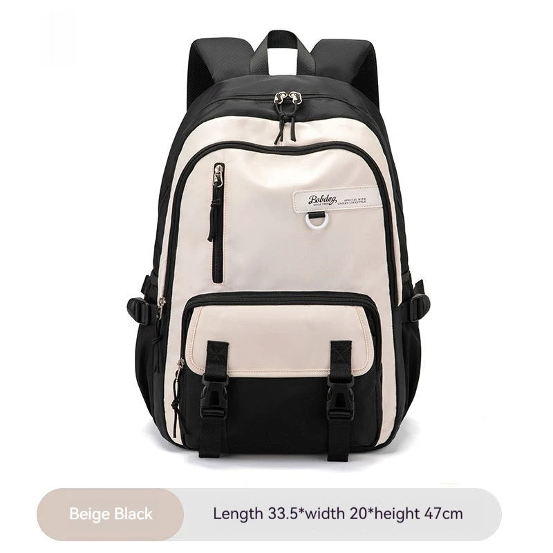 Junior High School School Bag New Mori Large Capacity Load Reduction