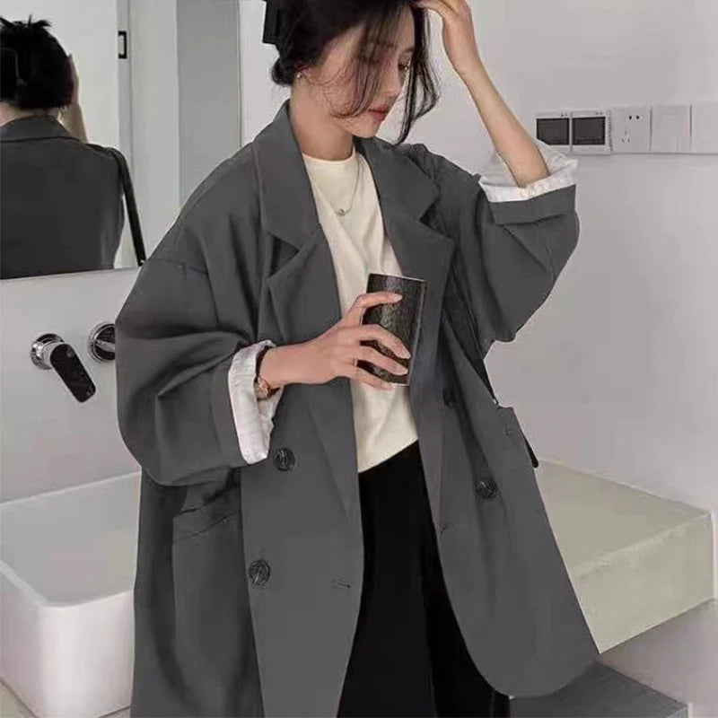 Oversized Chic Vintage Blazer