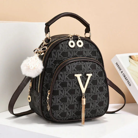 Casual Trend Letter Women Backpack