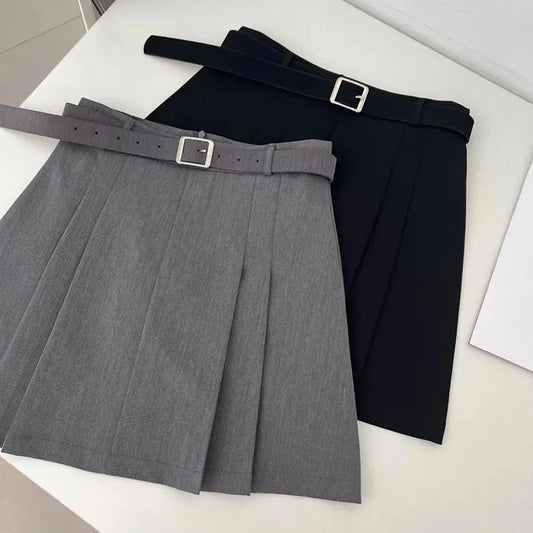 Preppy Style Pleated Skirt  Women’s Summer Fashion