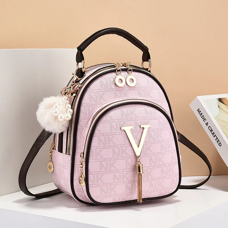 Casual Trend Letter Women Backpack
