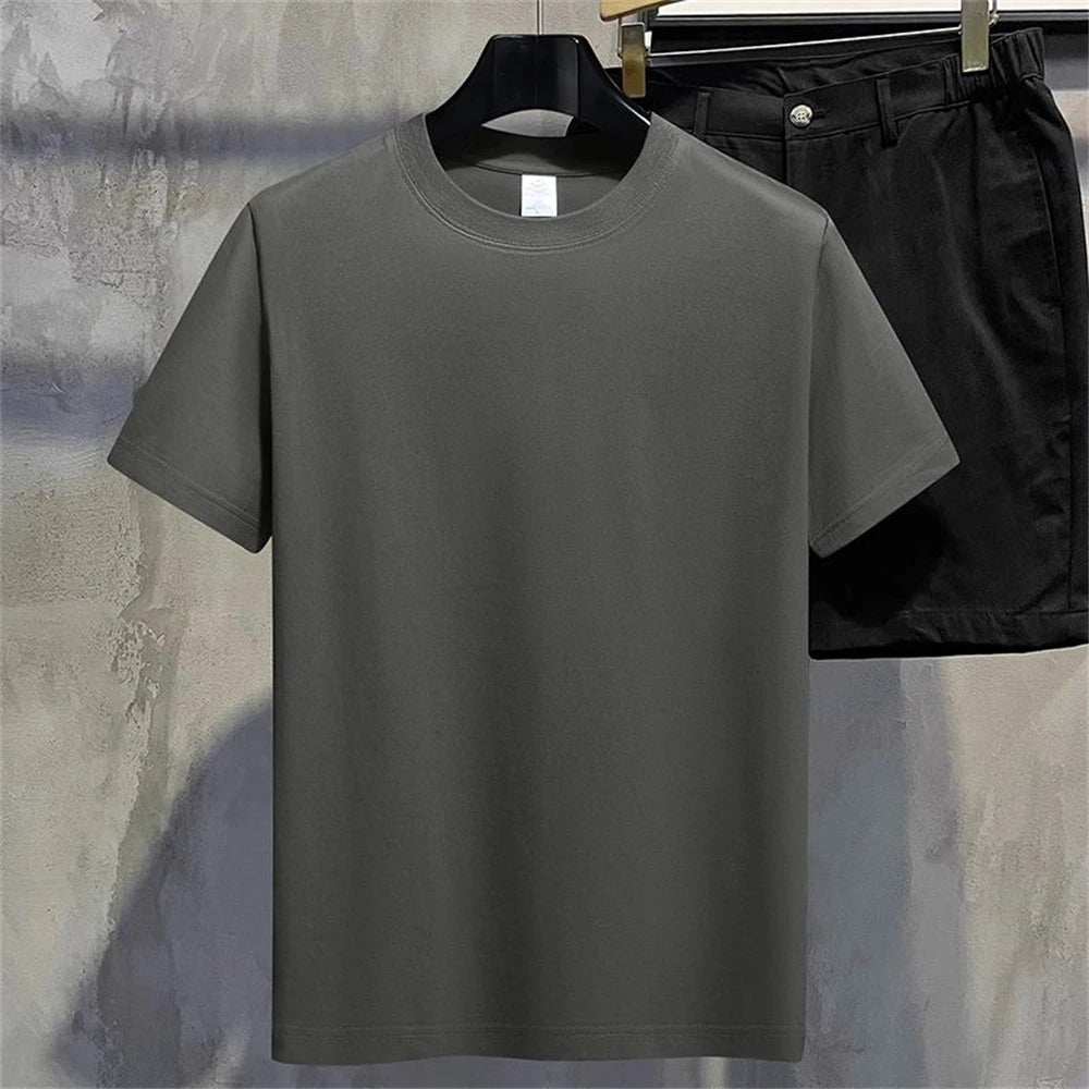 Men T Shirt Summer Cotton Tops