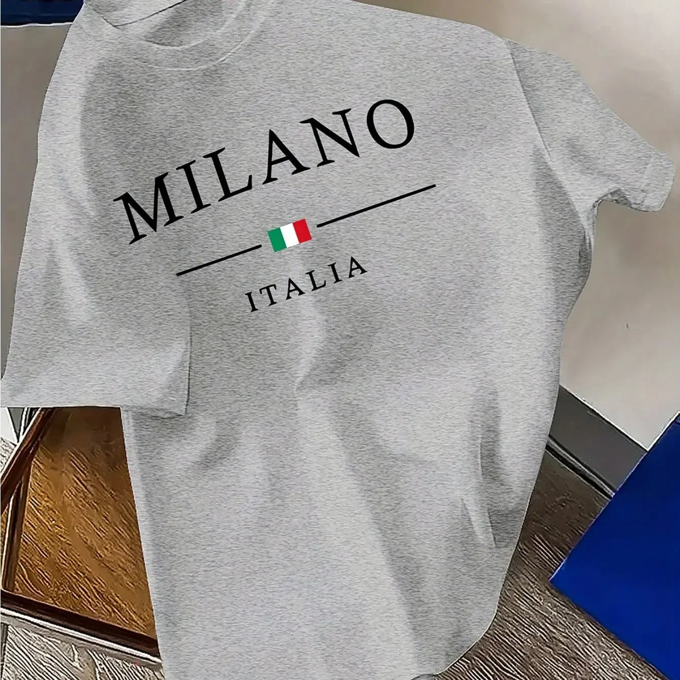 100% Cotton Italian Tee Soft & Breathable