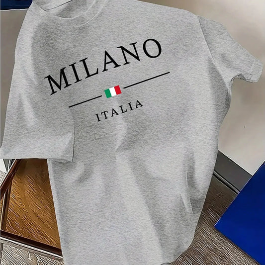 100% Cotton Italian Tee Soft & Breathable