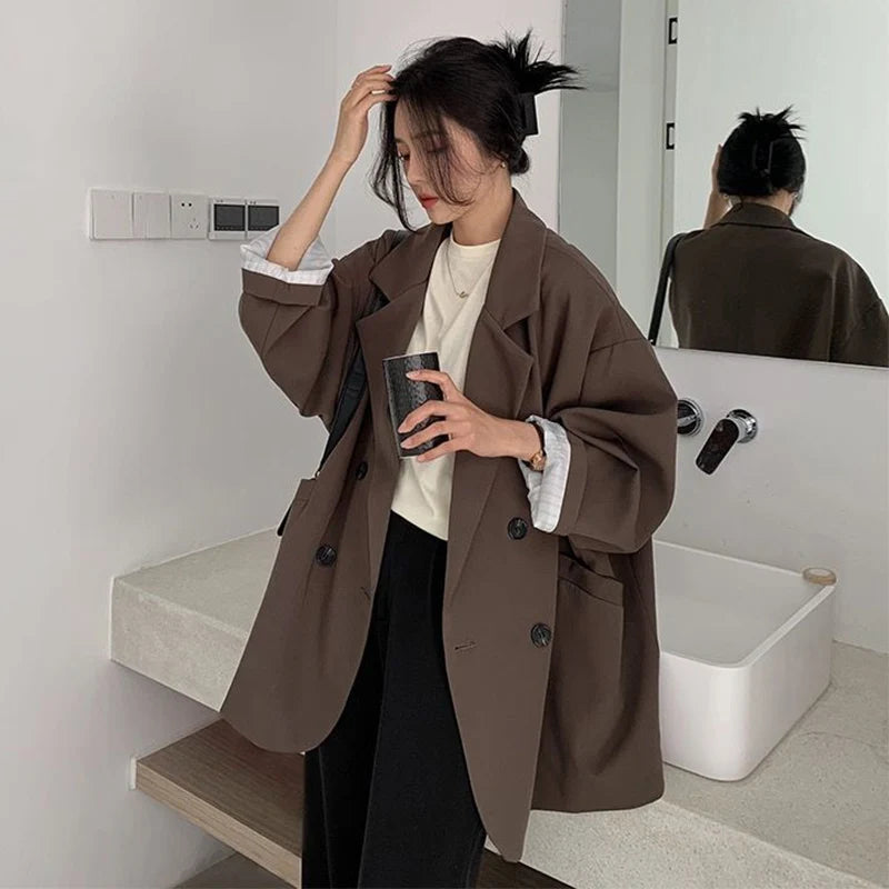 Oversized Chic Vintage Blazer