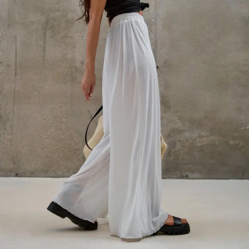 Women Loose Sweatpants Solid Baggy Pant Trousers Streetwear
