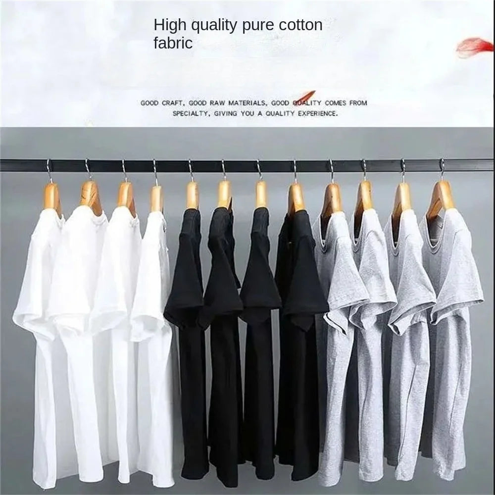 Men T Shirt Summer Cotton Tops