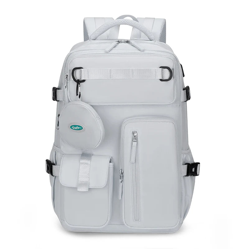 Likros Travel Backpack Expandable with USB Port Large Waterproof