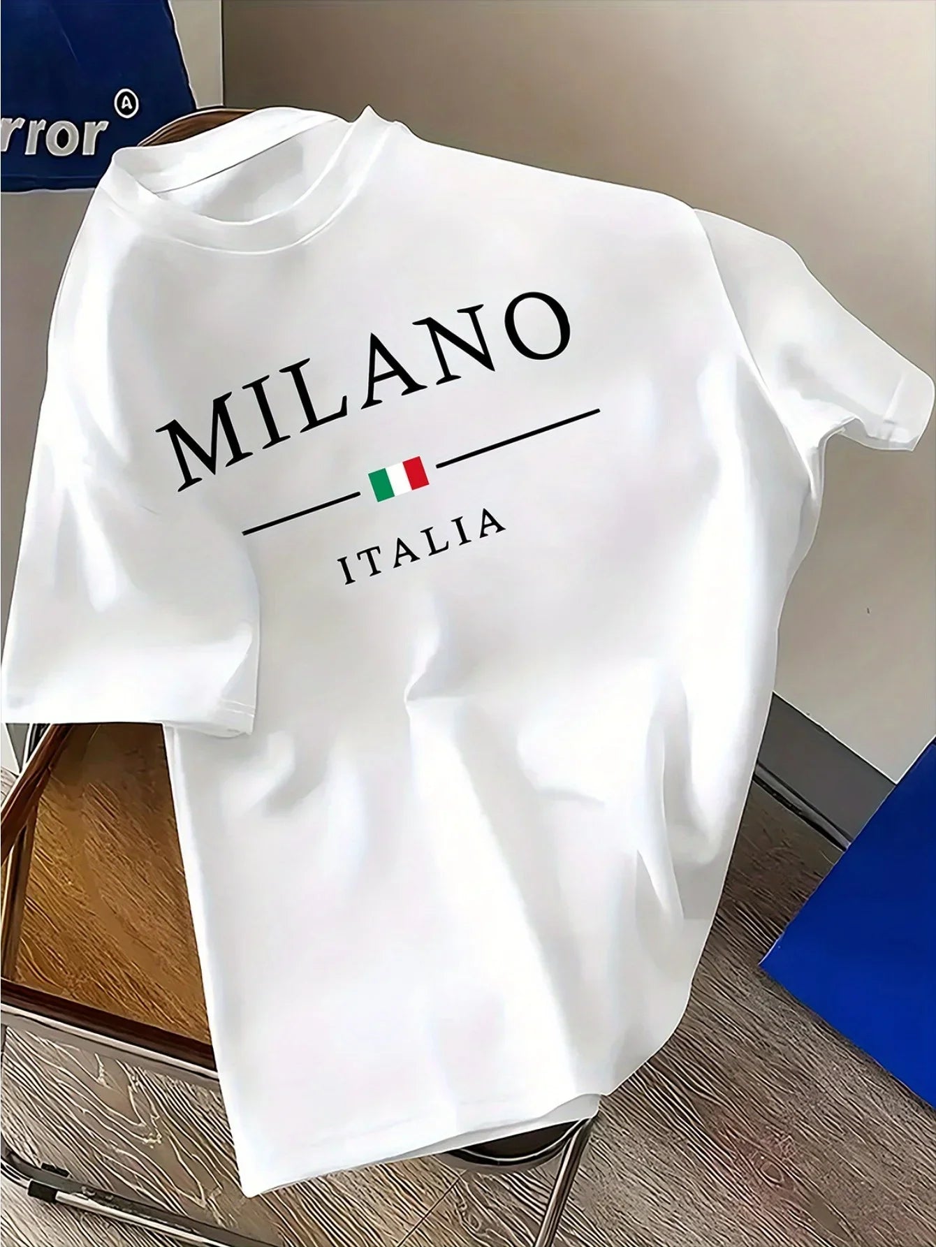 100% Cotton Italian Tee Soft & Breathable