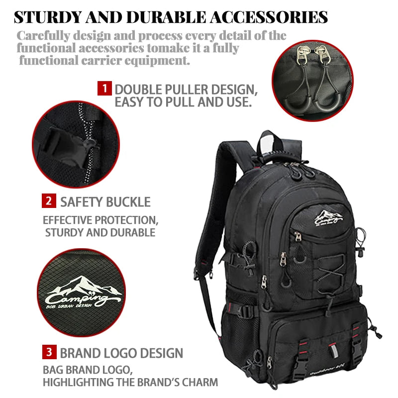 Lightweight 40L outdoor Travel & hiking waterproof Backpack