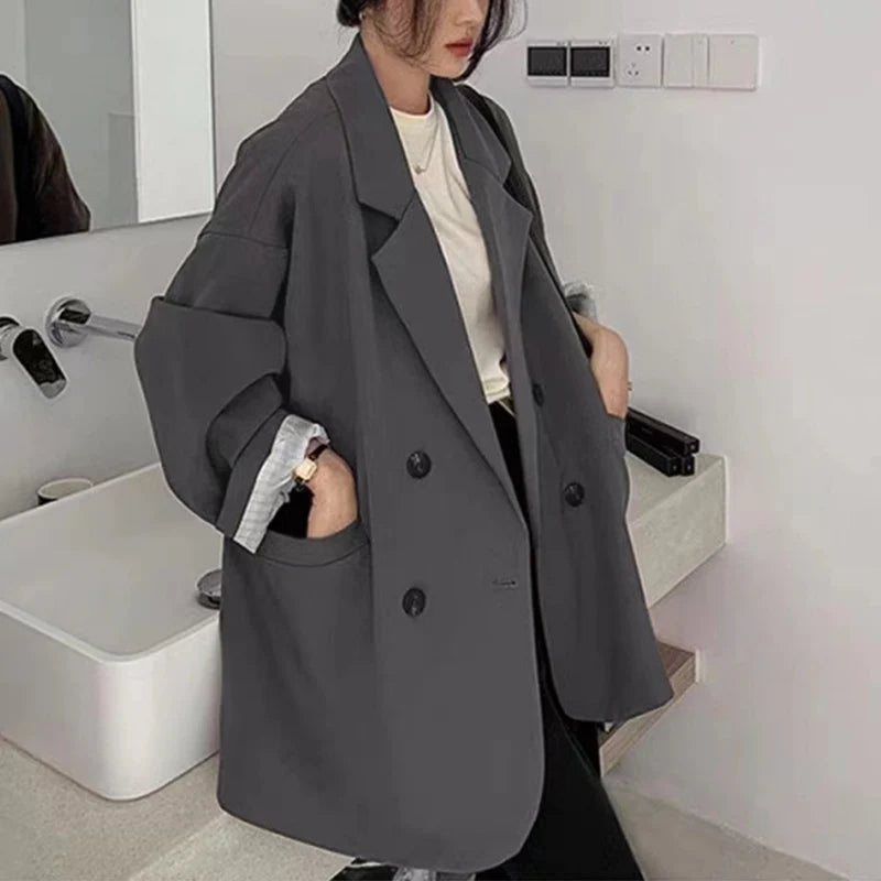 Oversized Chic Vintage Blazer