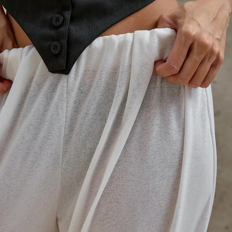 Women Loose Sweatpants Solid Baggy Pant Trousers Streetwear
