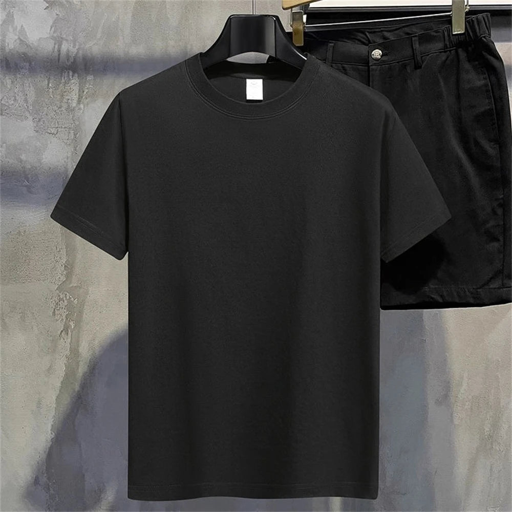 Men T Shirt Summer Cotton Tops