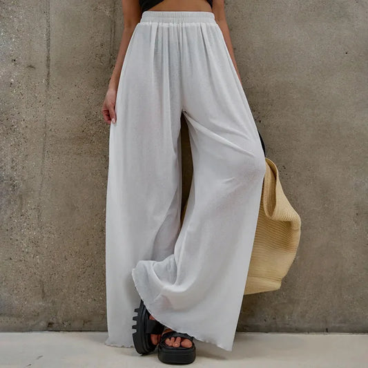 Women Loose Sweatpants Solid Baggy Pant Trousers Streetwear