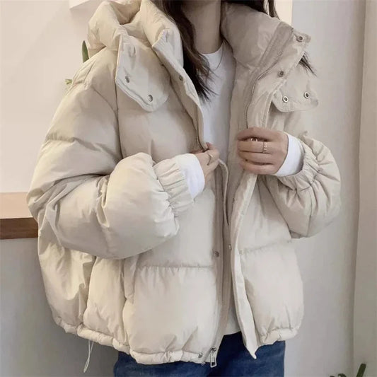 Oversize Coat Thick Warm Loose Puffer Jacket Outwear
