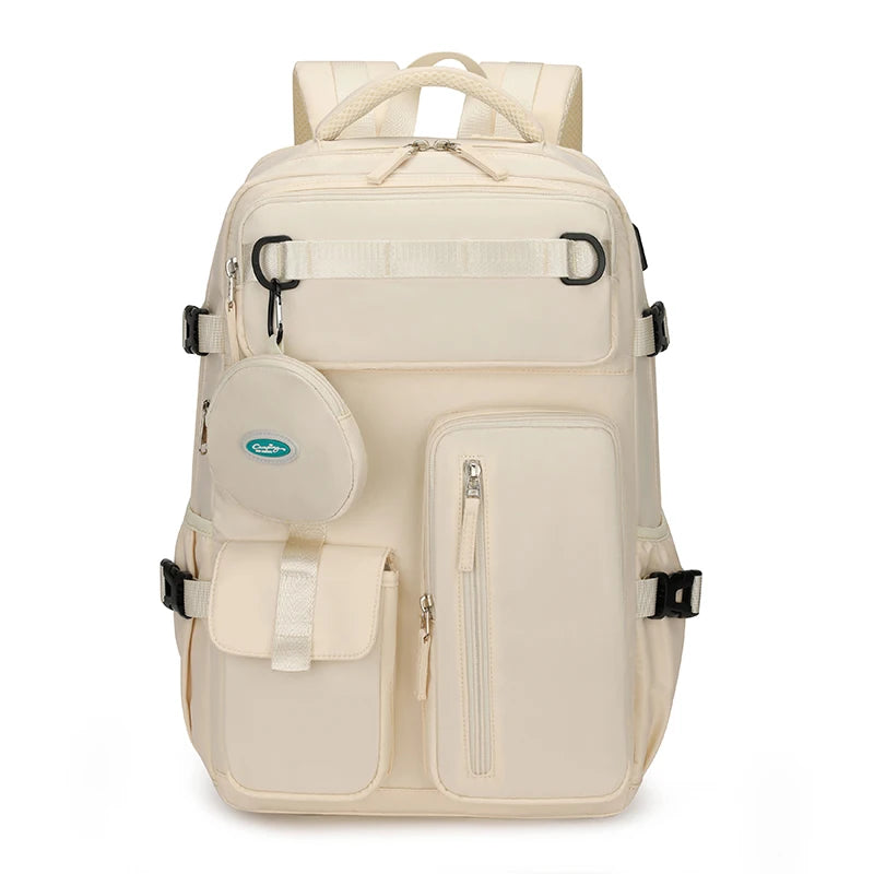 Likros Travel Backpack Expandable with USB Port Large Waterproof