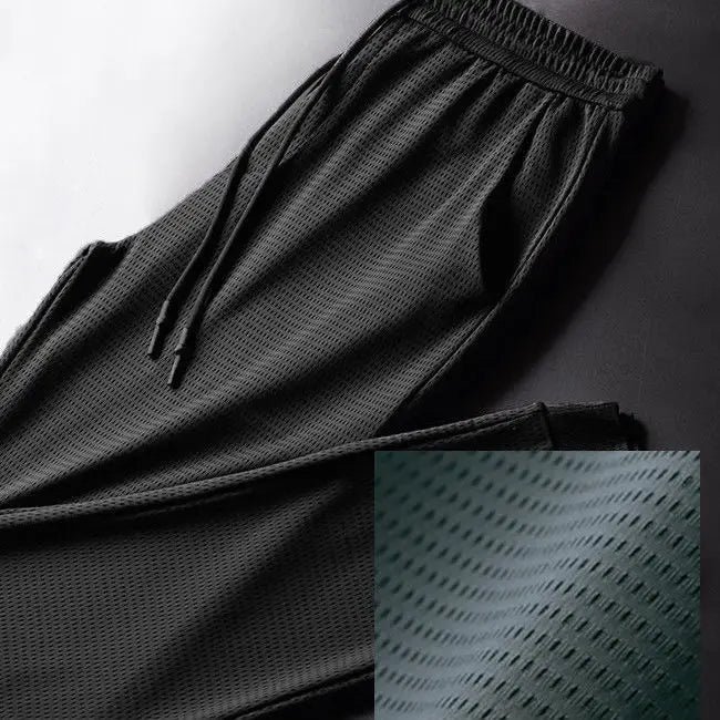 Men's Summer Ice Silk Fitness Pants