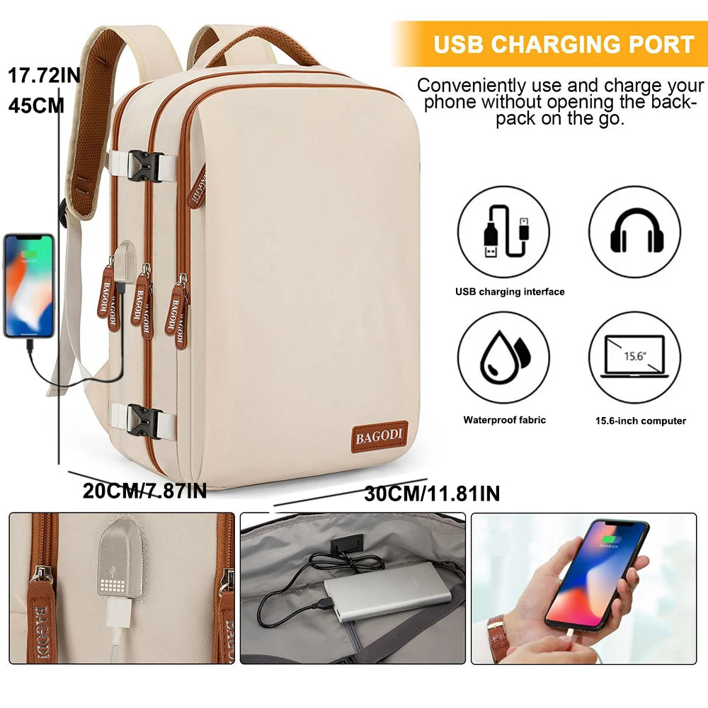 45x20x30 Travel Backpack Travel  Airplane Cabin Backpack