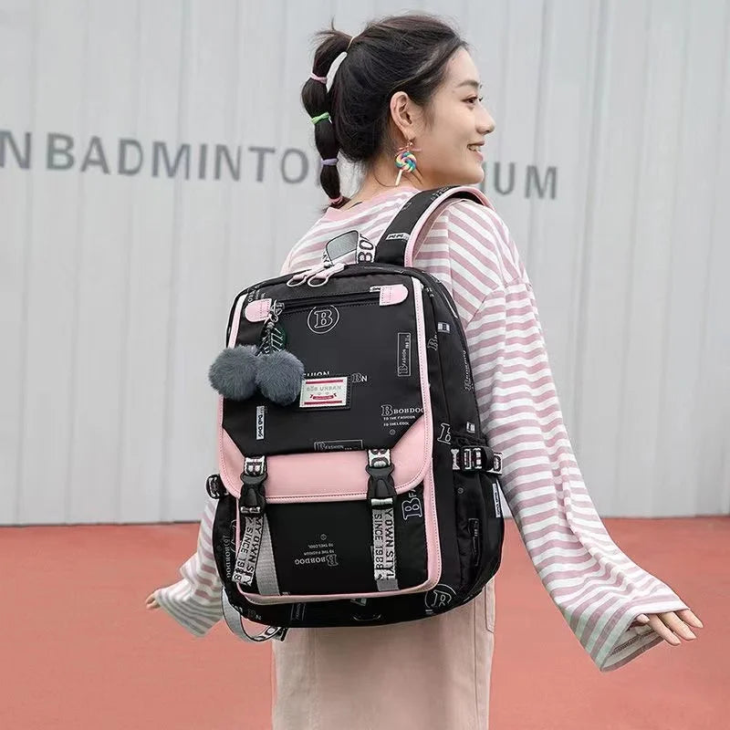 Large school bags for teenage schoolbag student