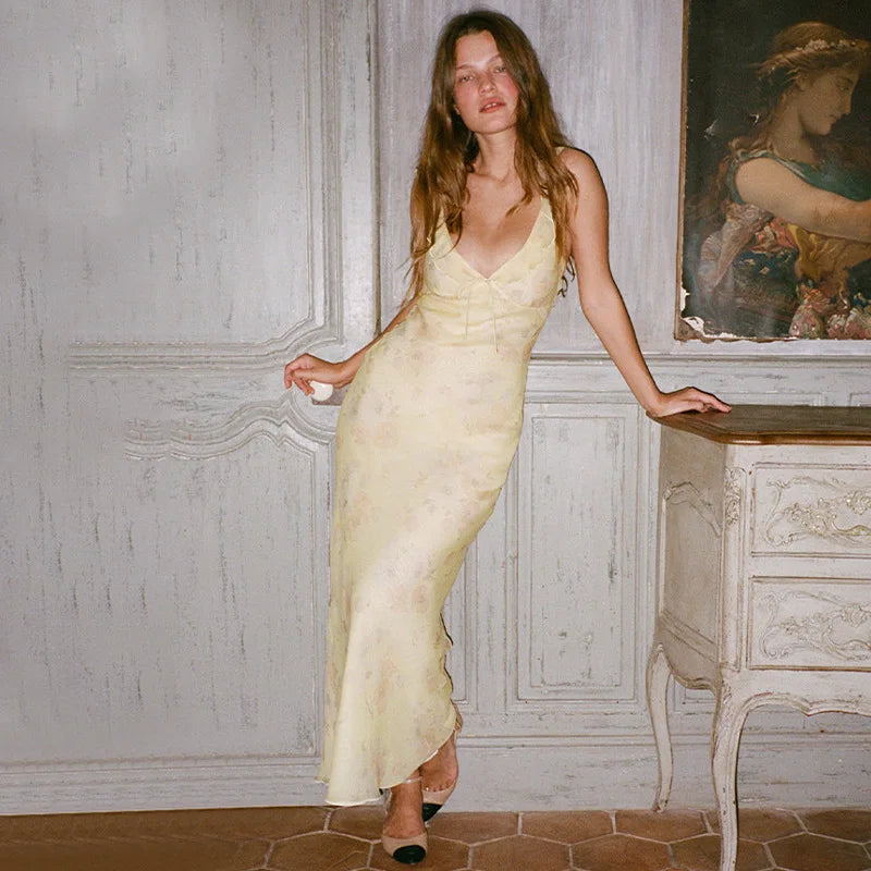 Summer Fairy Maxi Dress Vacation & Beach Outfit