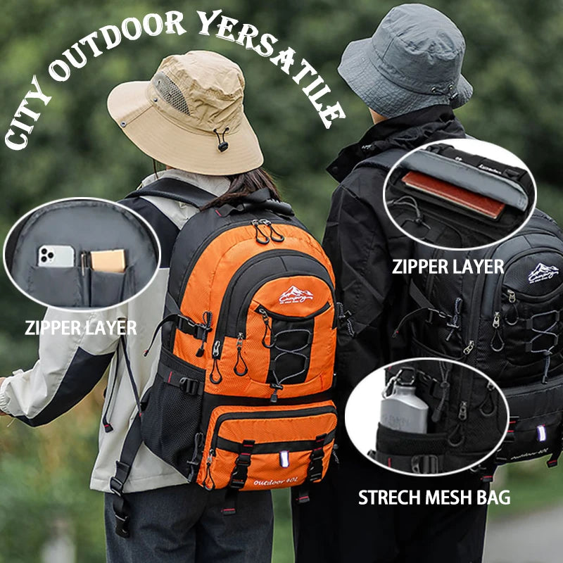 Lightweight 40L outdoor Travel & hiking waterproof Backpack