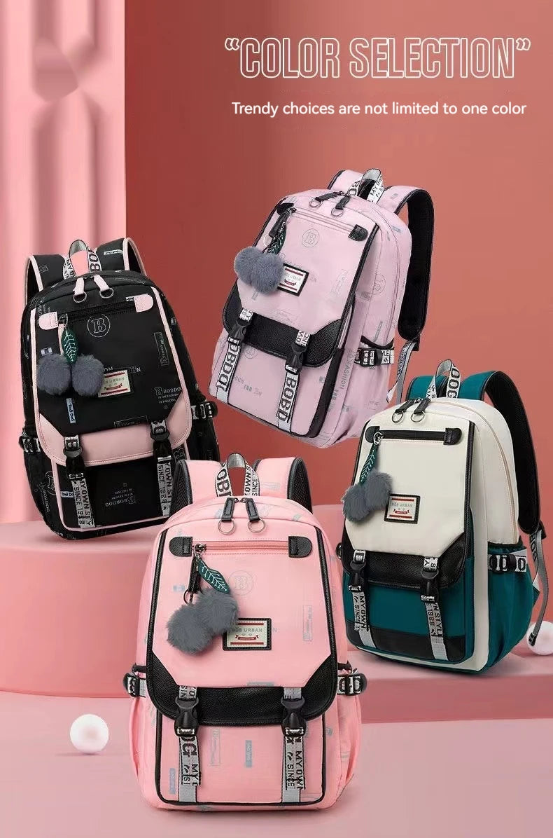 Large school bags for teenage schoolbag student