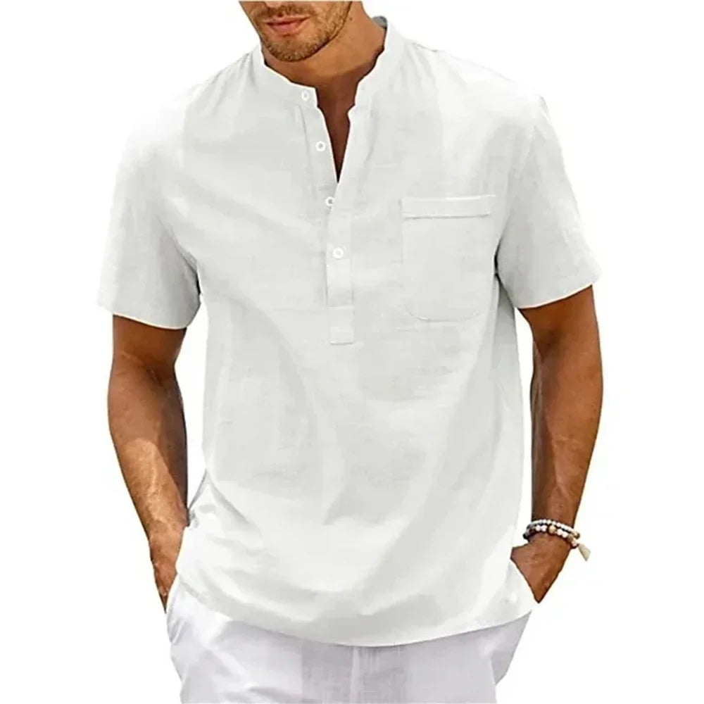 Male Tops T-shirts Vintage Streetwear