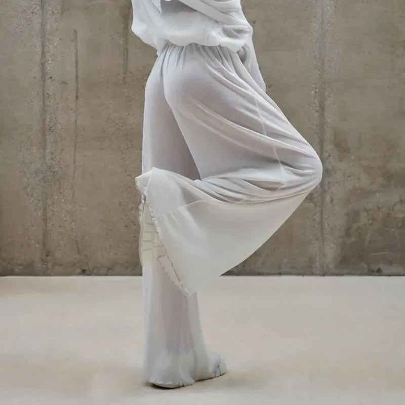 Women Loose Sweatpants Solid Baggy Pant Trousers Streetwear