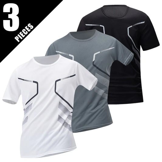 Summer Men's Casual T-shirt Multicolor Choice