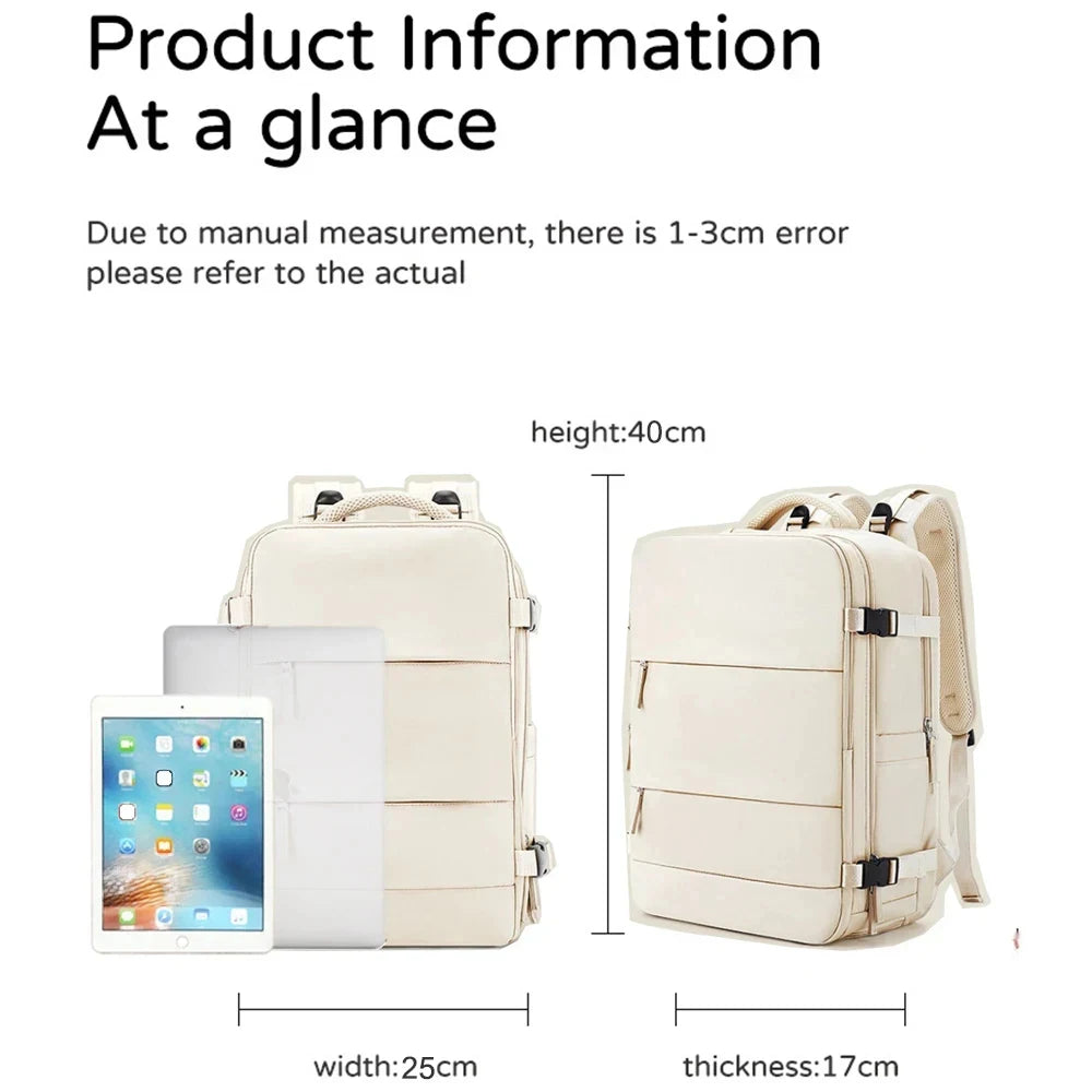 Mochilas Travel Backpack 40x20x25 Cabin Bag Waterproof School bag