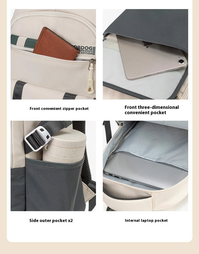 Trendy INS Style School Backpack Large Capacity