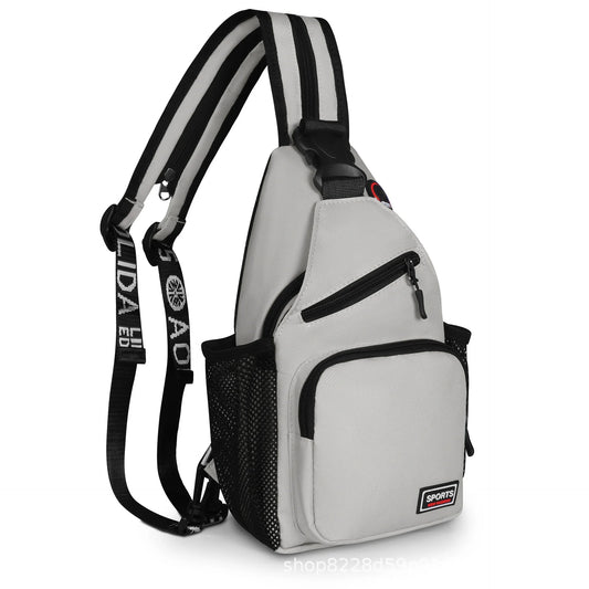 2 in1 Small Sling Backpack Waterproof Daily Chest Bag for Travel Hiking