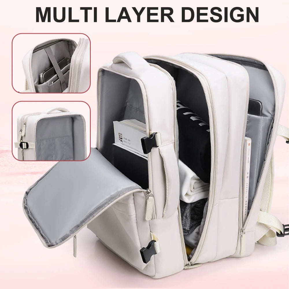 Women's Cabin Travel Backpack easyjet backpack 45x33x20 Laptop Bag