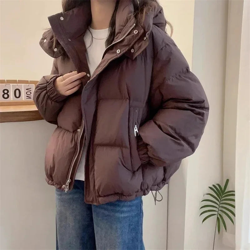 Oversize Coat Thick Warm Loose Puffer Jacket Outwear