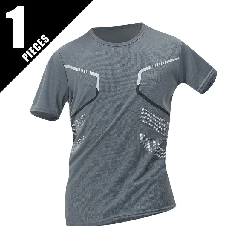 Summer Men's Casual T-shirt Multicolor Choice