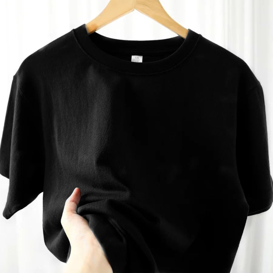 Men's Cotton Plain t-shirt tee top M-4XL