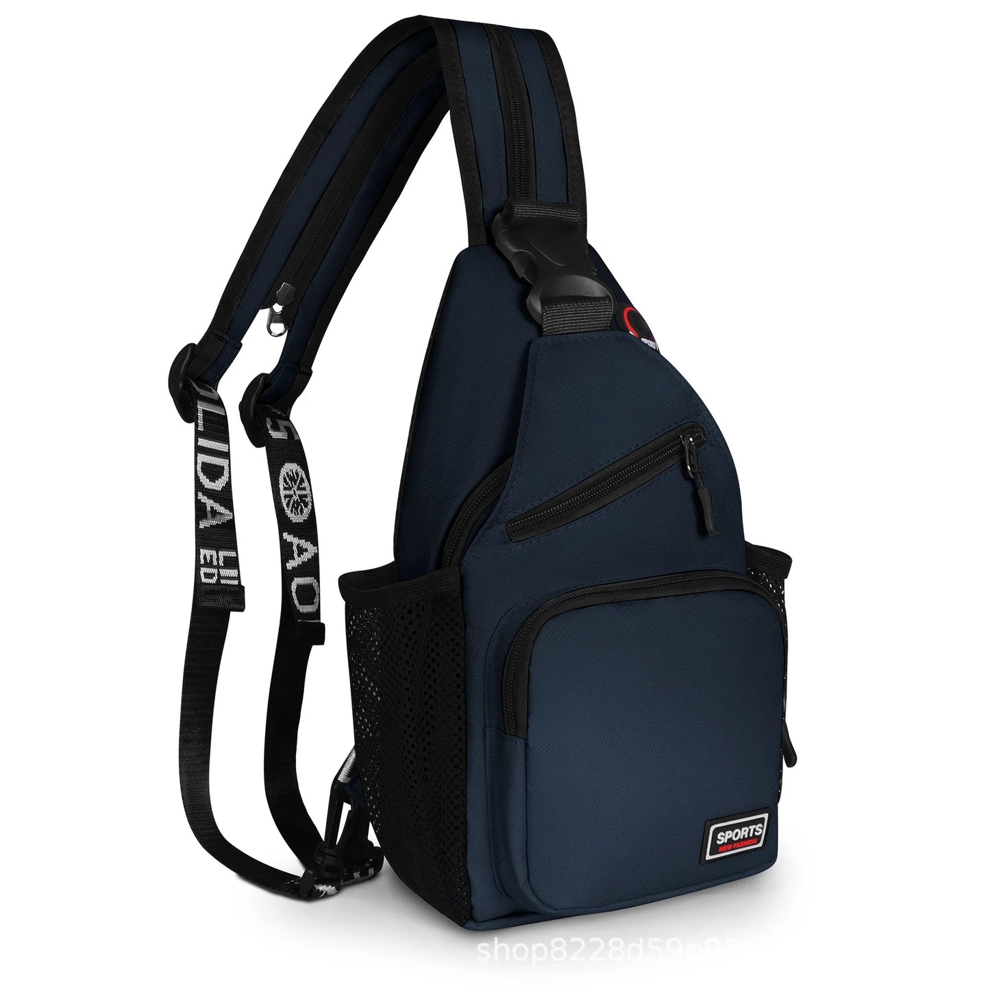 2 in1 Small Sling Backpack Waterproof Daily Chest Bag for Travel Hiking