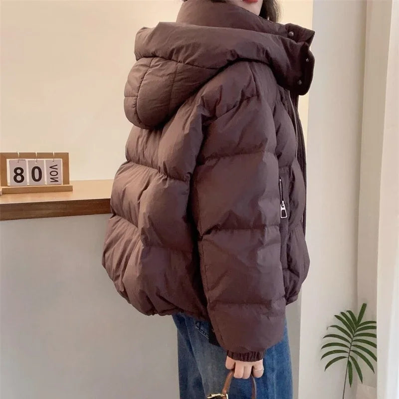 Oversize Coat Thick Warm Loose Puffer Jacket Outwear