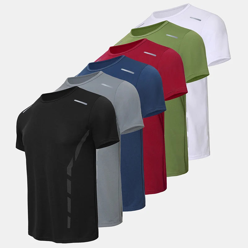 Summer Men's Casual T-shirt Multicolor Choice