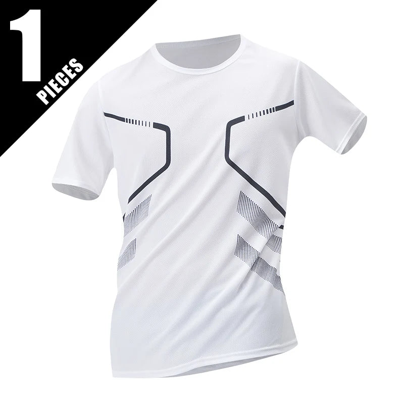 Summer Men's Casual T-shirt Multicolor Choice