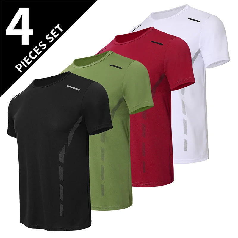 Summer Men's Casual T-shirt Multicolor Choice
