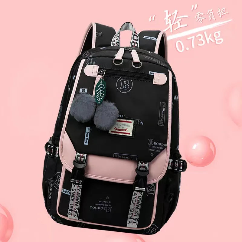 Large school bags for teenage schoolbag student