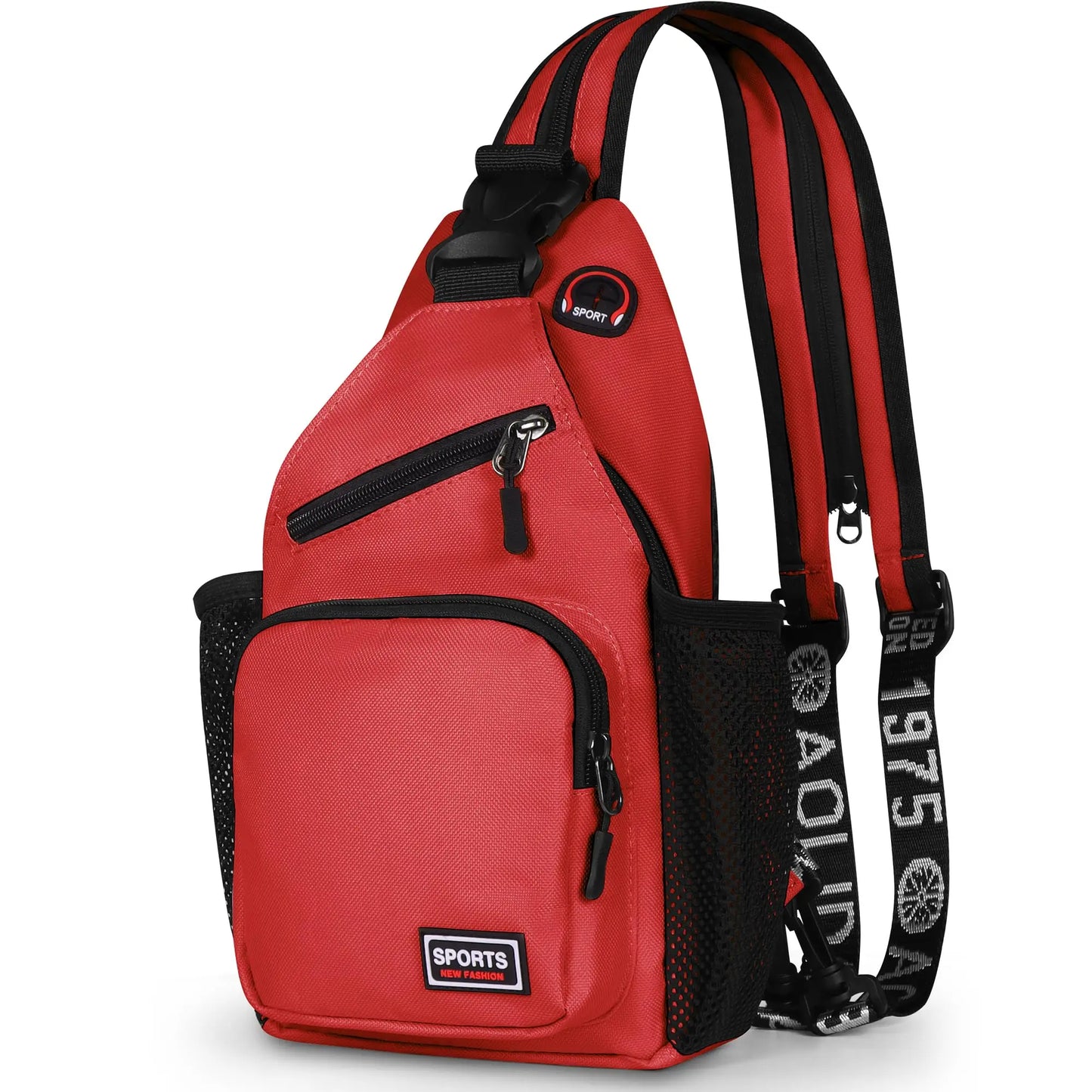 2 in1 Small Sling Backpack Waterproof Daily Chest Bag for Travel Hiking