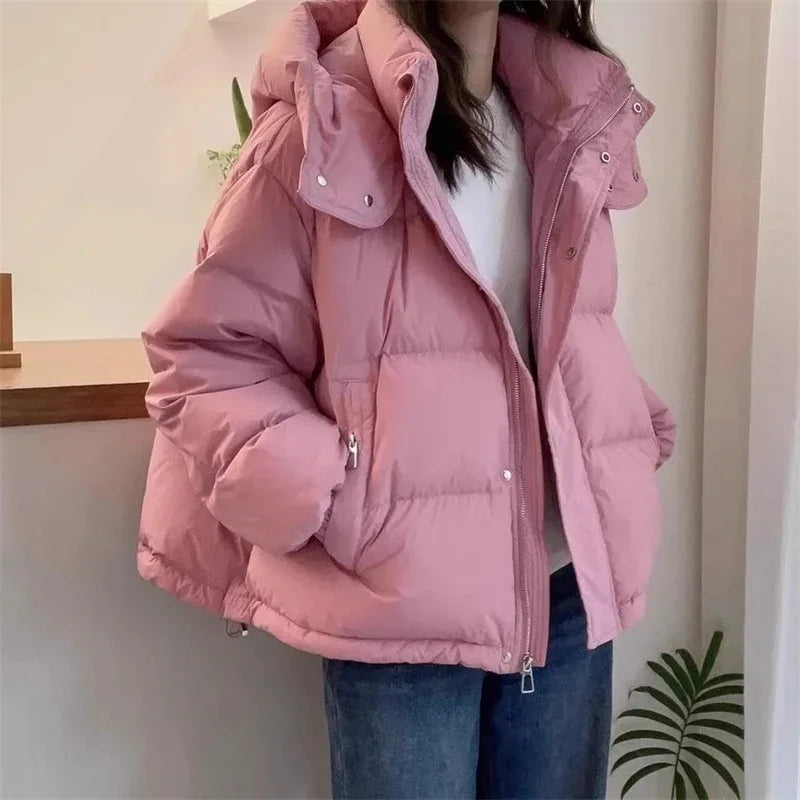 Oversize Coat Thick Warm Loose Puffer Jacket Outwear