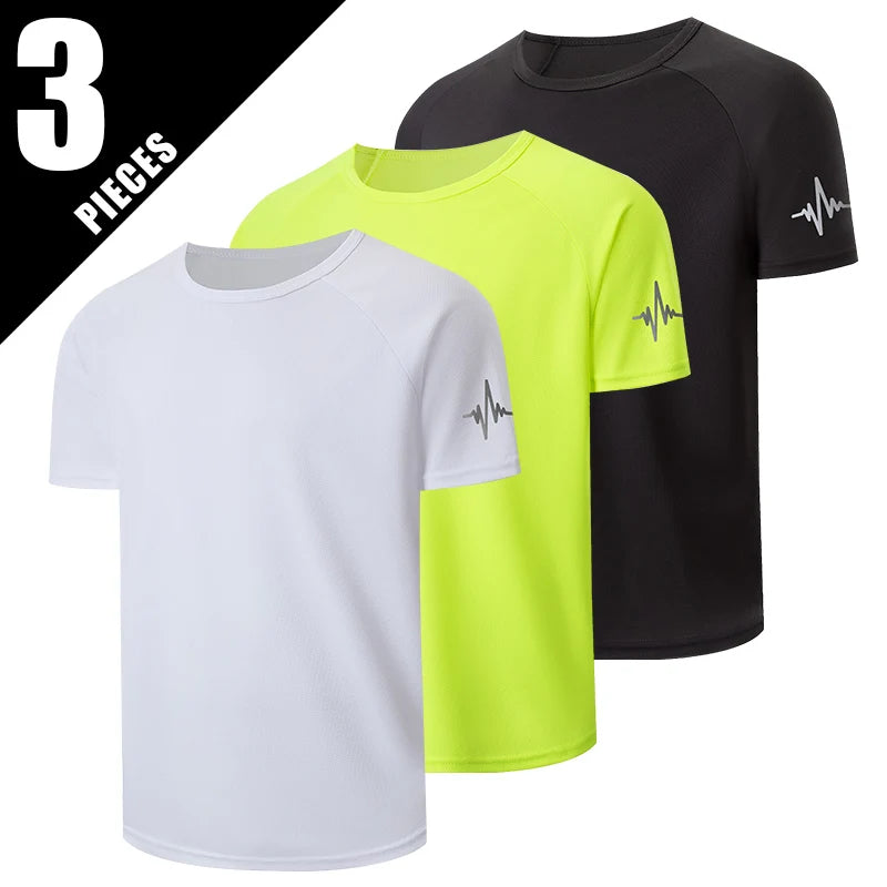 Summer Men's Casual T-shirt Multicolor Choice