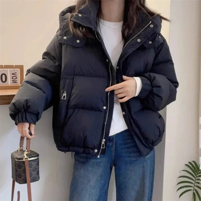 Oversize Coat Thick Warm Loose Puffer Jacket Outwear