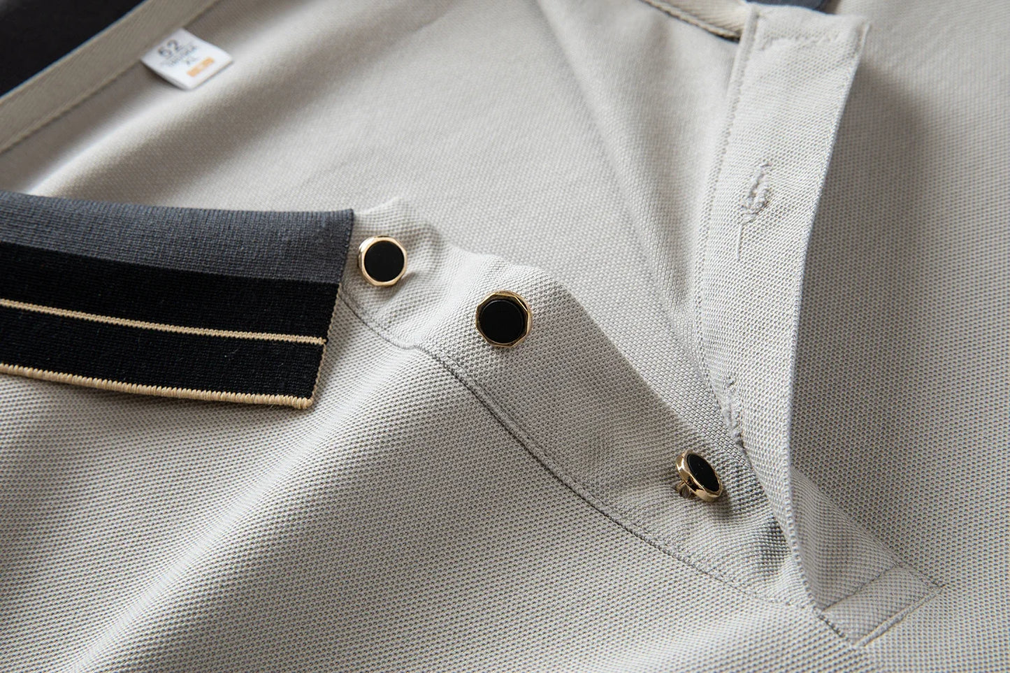 2025 Men’s Luxury Polo Breathable Contrast Style